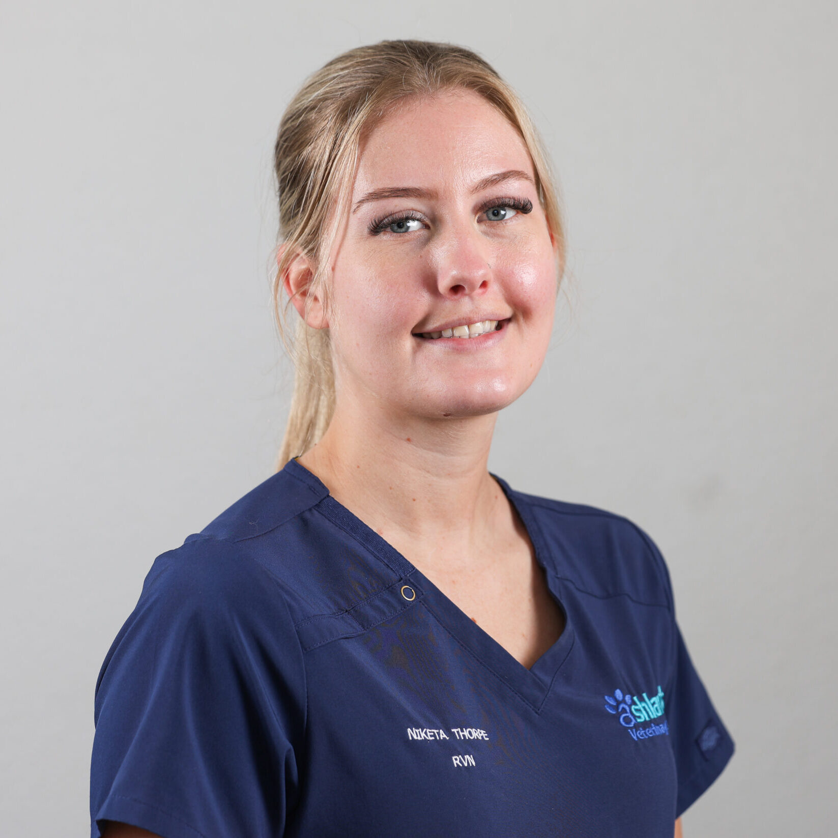 Ashlands Veterinary Centre in Ilkley, West Yorkshire. Niketa Thorpe pictured.